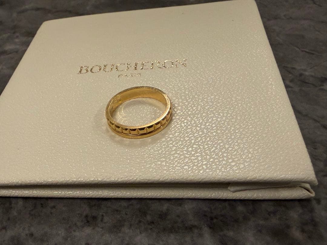 ブシュロン キャトル ラディアント リング ハーフ