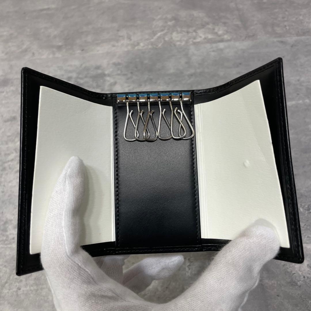 新品未使用 Cartier カルティエ レザー ドゥーブルCロゴ キーケース