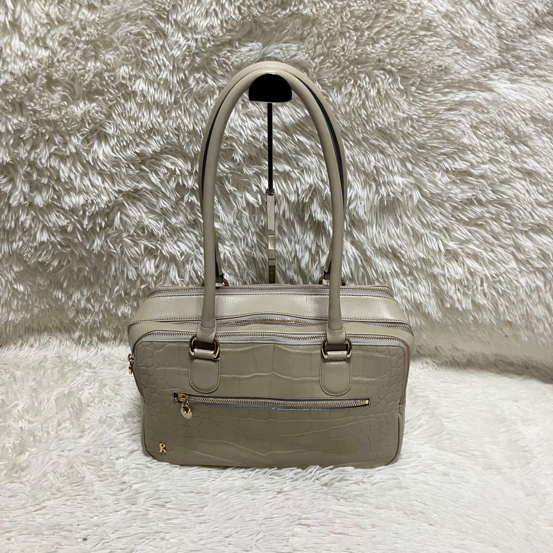 ロベルタディカメリーノ ショルダーバッグ 型押し レザー シャンハイコッコ