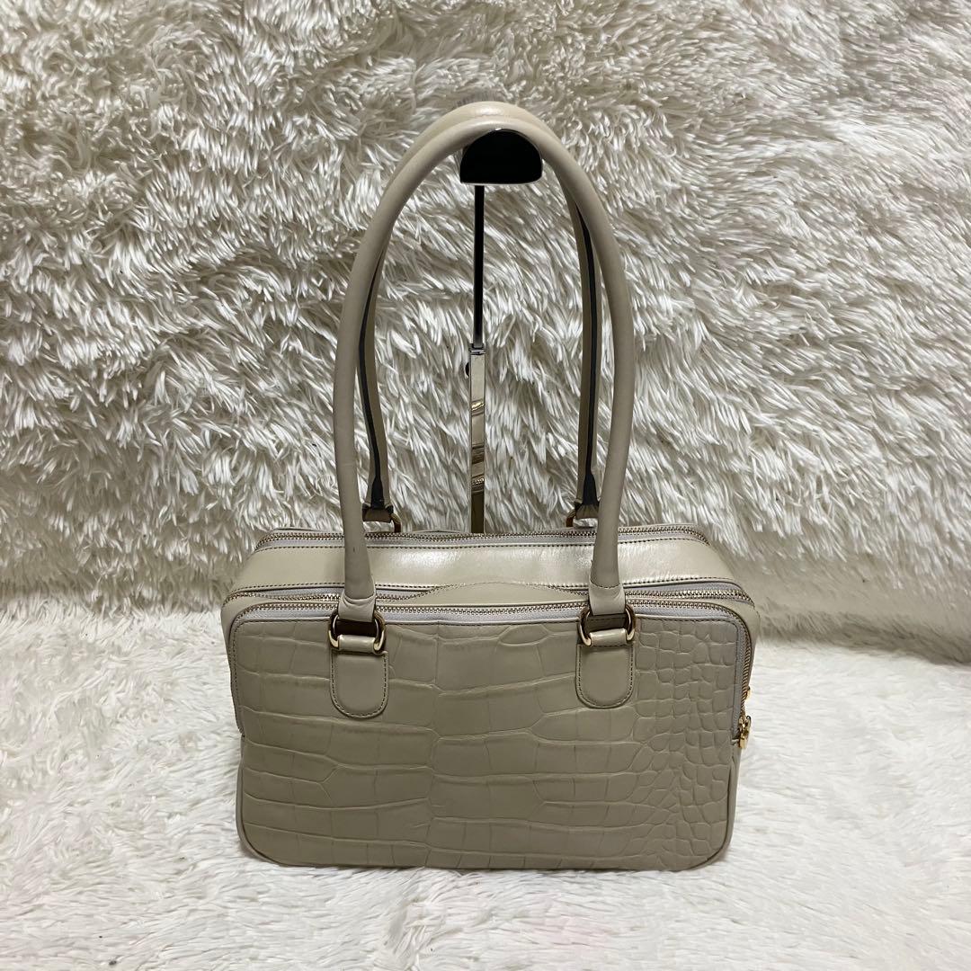 ロベルタディカメリーノ ショルダーバッグ 型押し レザー シャンハイコッコ