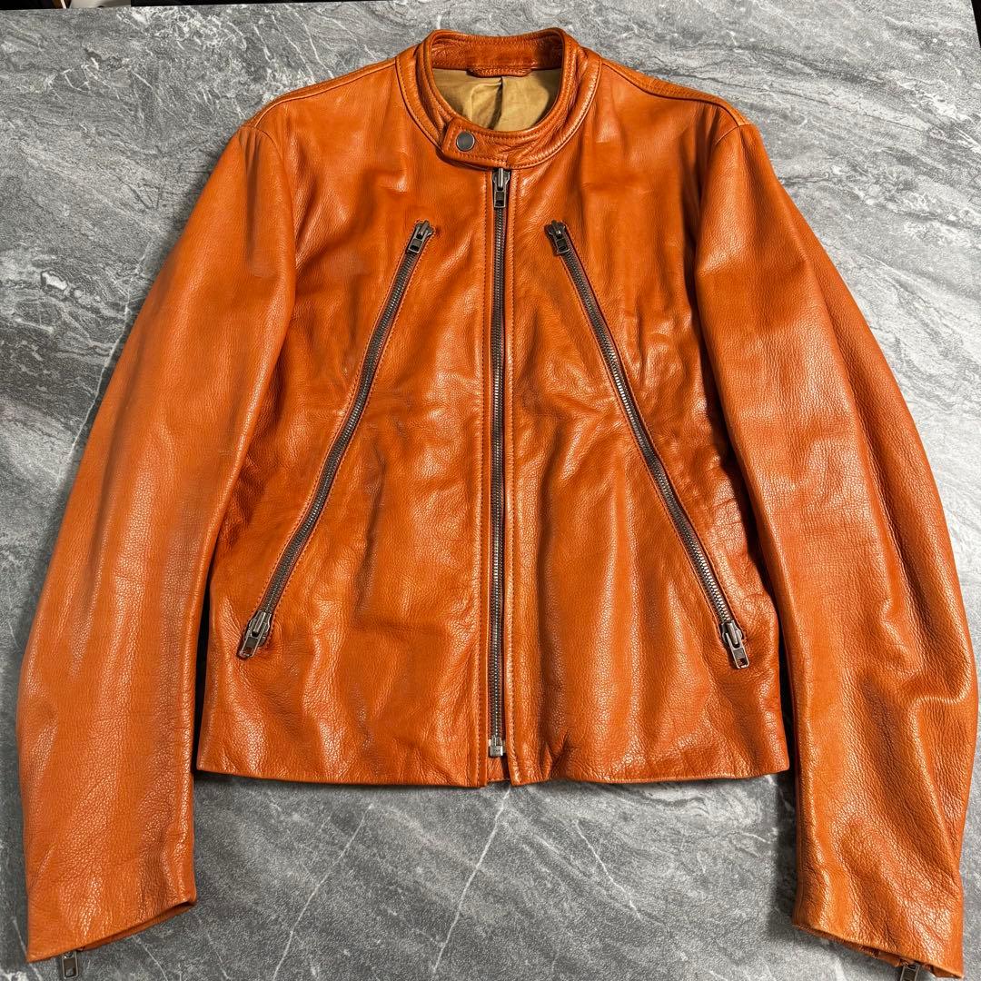 マルジェラ 希少色 ハの字ライダース 2008 ここのえ期 サイズ46