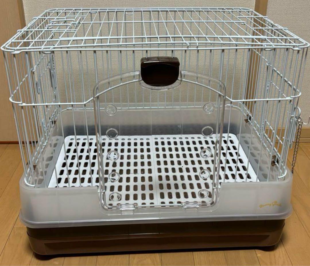 うさぎ飼育セット　マルカンうさぎのカンタンおそうじケージ