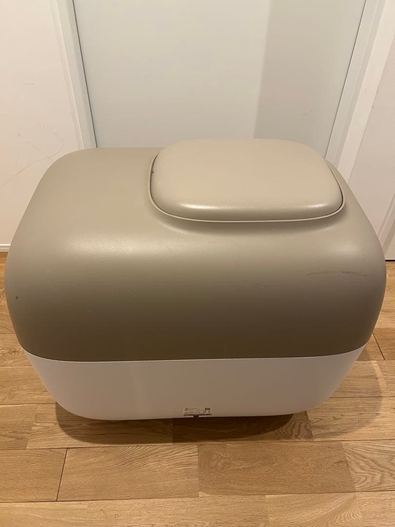 pet y 全自動猫トイレ　ベージュ/ホワイト