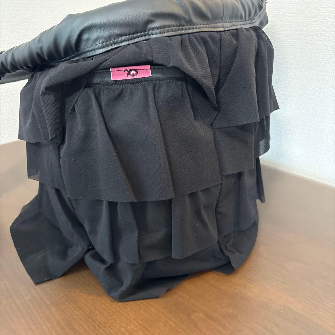 アキュミリア　accumiliaメッシュフリルキャリーマシュマロ　ペットキャリー