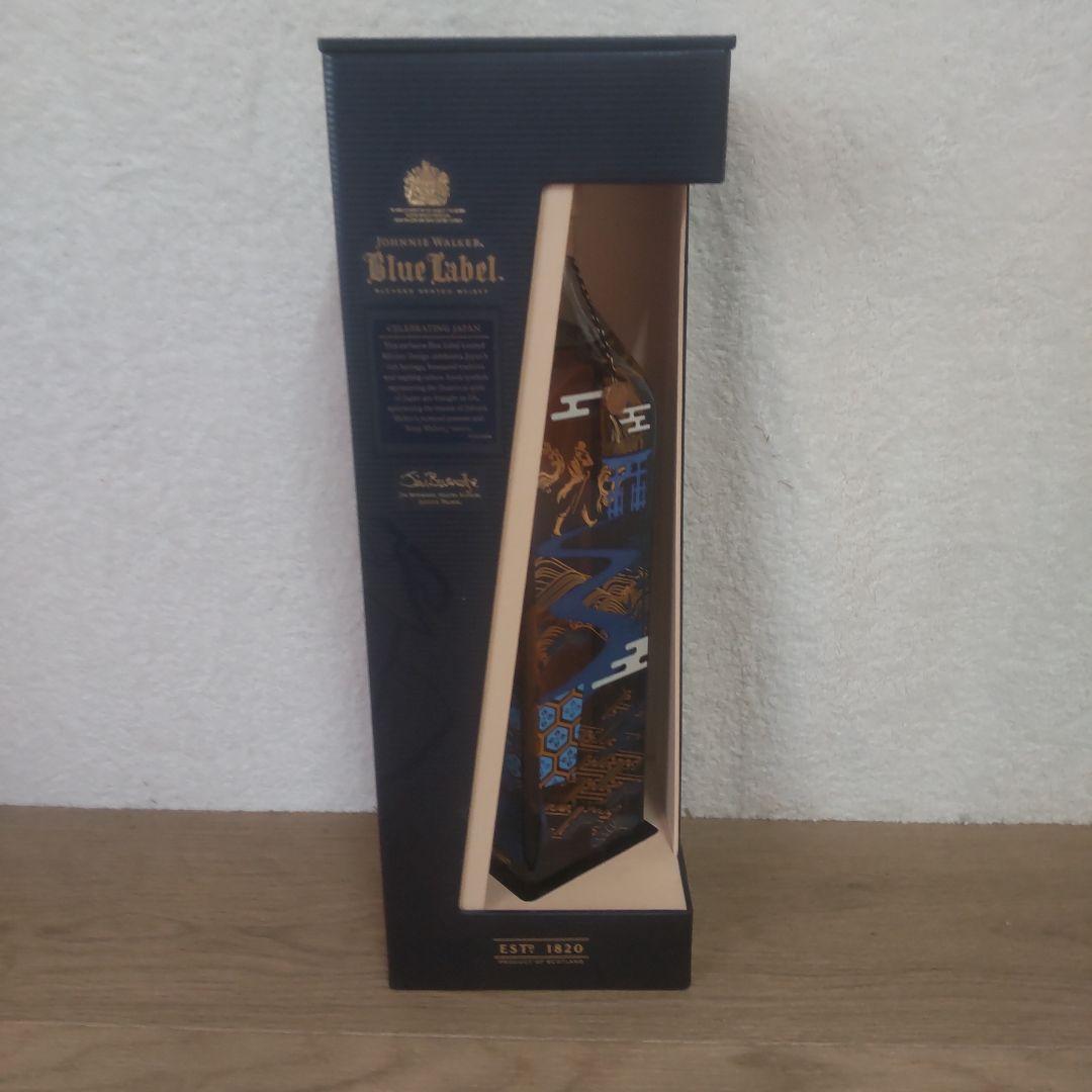 古酒　ジョニーウォーカーブルーラベル日本限定デザイン 750ml
