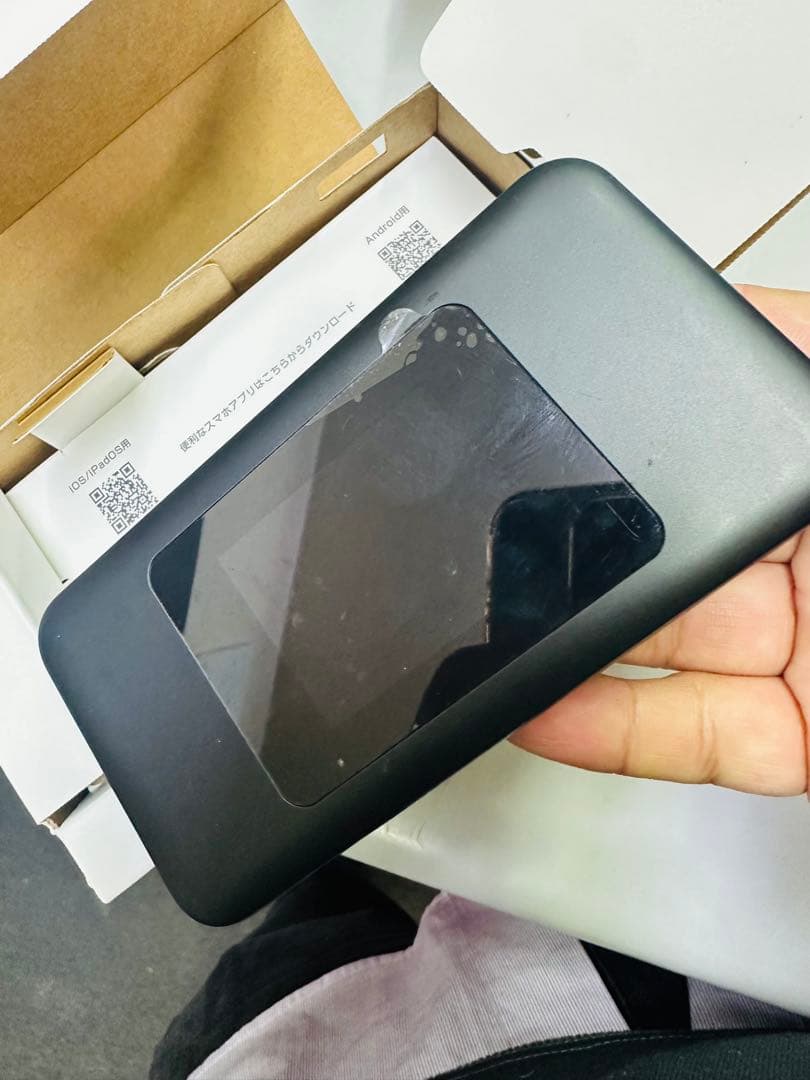 5G楽天モバイル対応LANスタンド付.Wi-FiモバイルルーターDOCK 5G