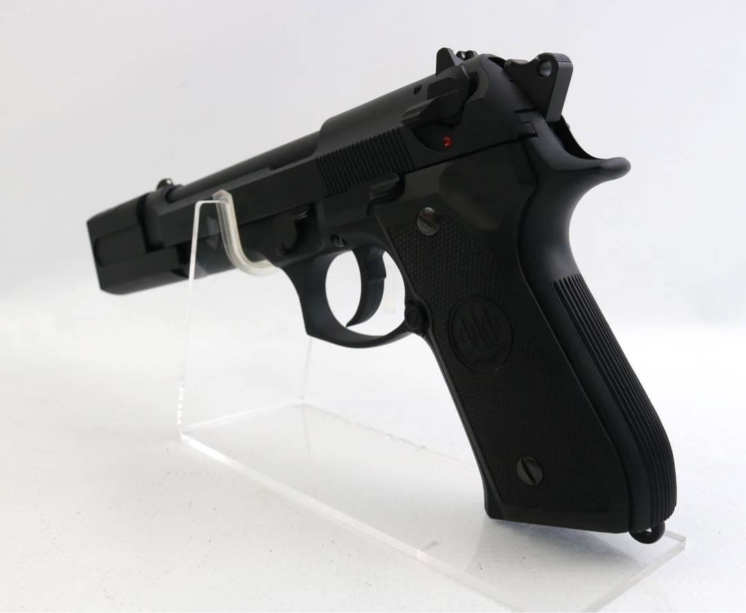 希少 極美品 WA ベレッタ M92FS LEON サイレンサー HW ガスガン