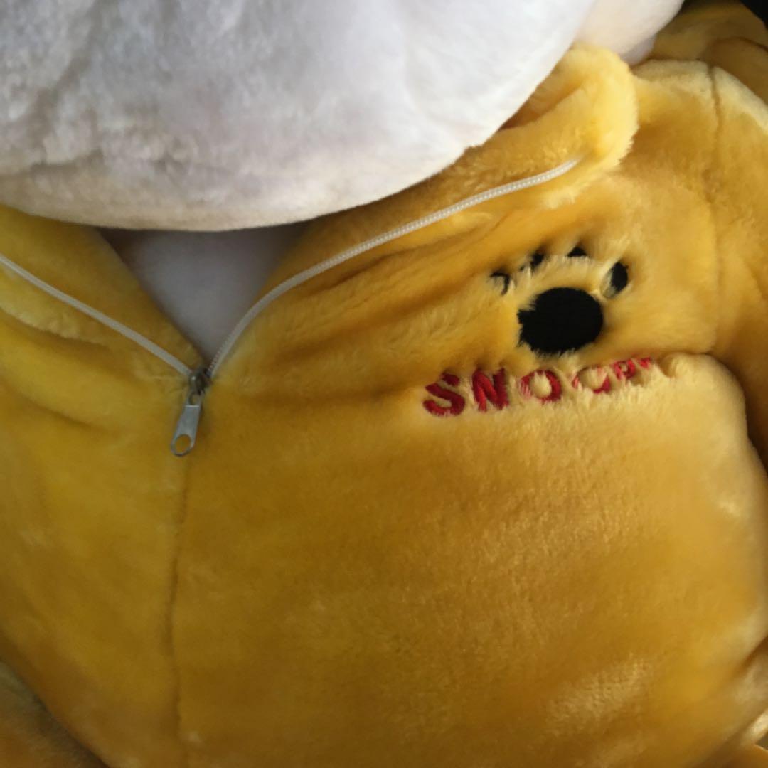 可愛いスヌーピー着ぐるみ　ぬいぐるみ　巨大スヌーピー プレゼントに！