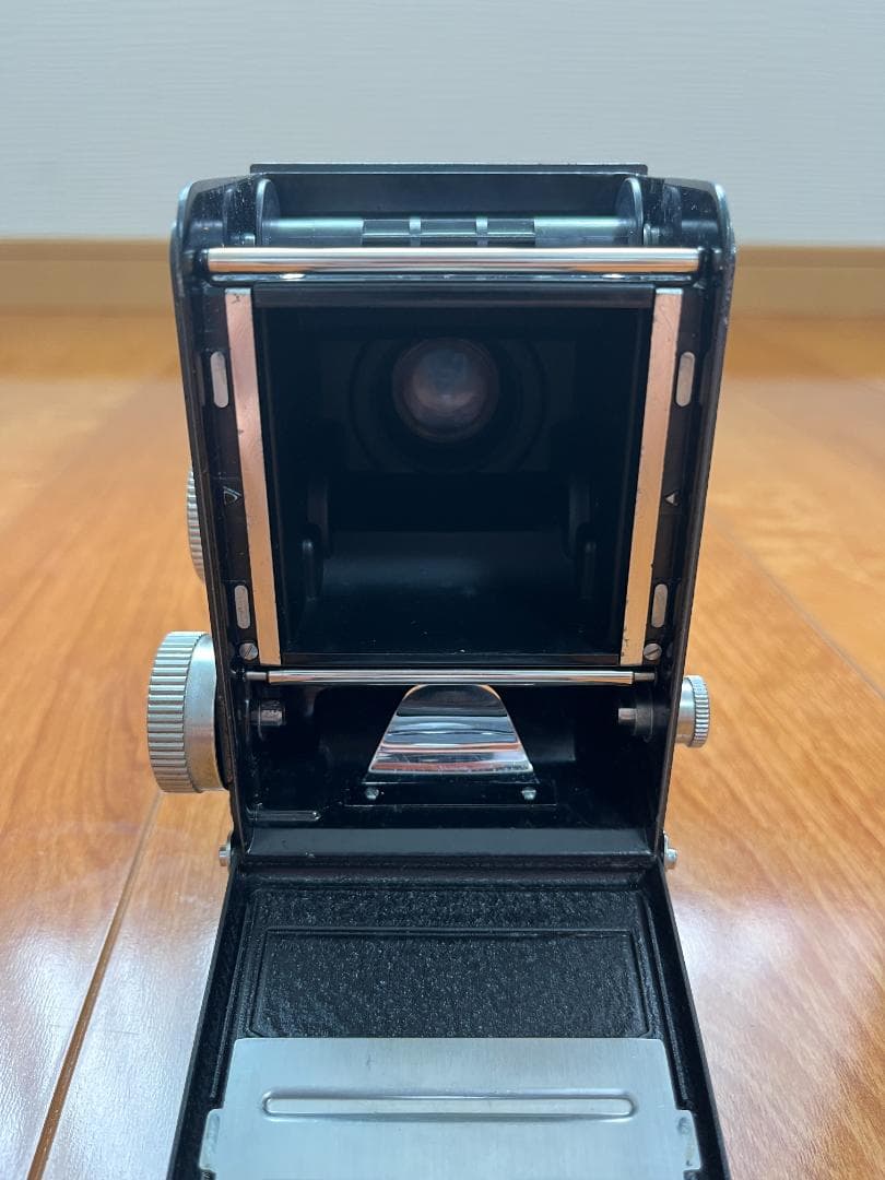 【動作品】Yashica-A 二眼レフカメラ【ケース付き】