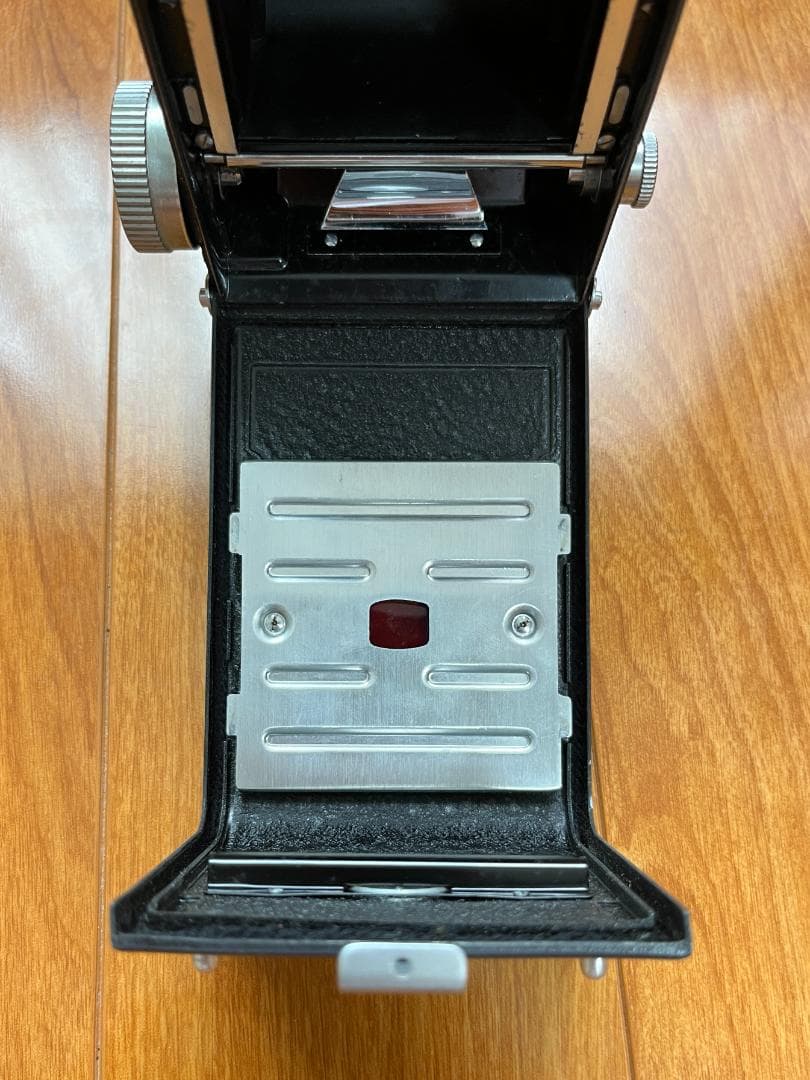 【動作品】Yashica-A 二眼レフカメラ【ケース付き】