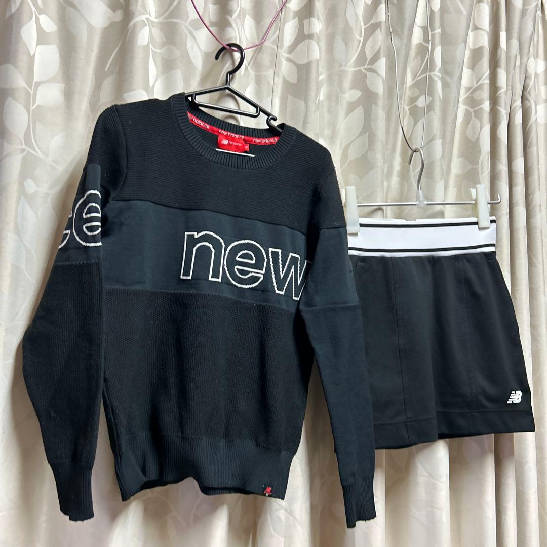 も*ん様 ニューバランスセットアップ 黒　　Sサイズ