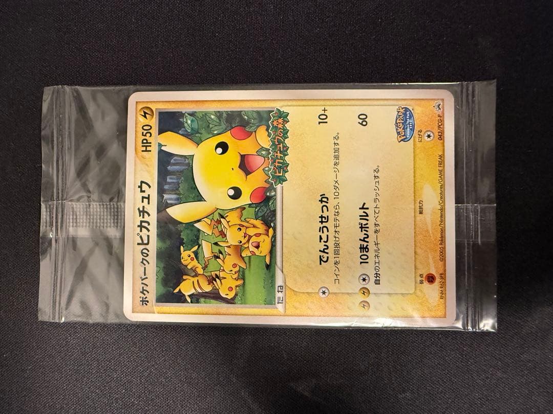 ポケパークのピカチュウ PROMO PCG-Pプロモカード 043/PCG-P