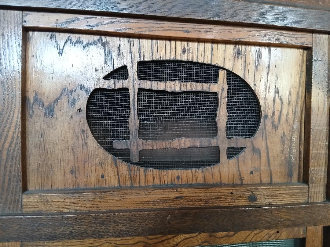 和箪笥　レトロ　食器棚　つばめ　家具