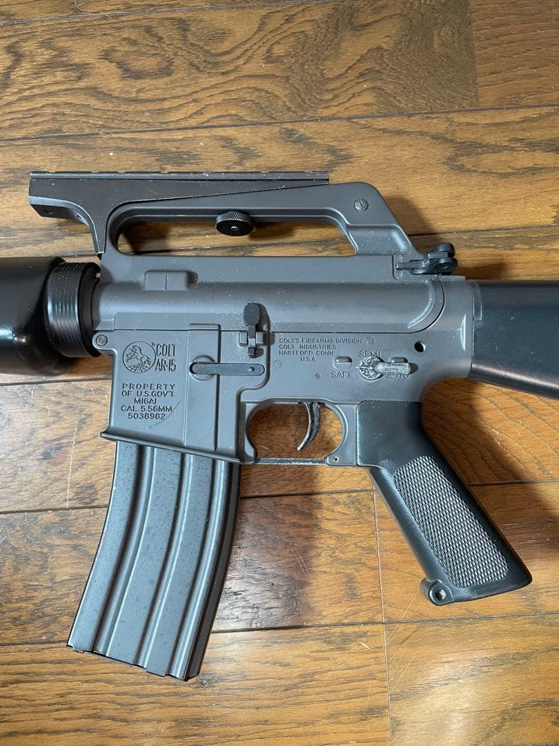 M16A1　電動ガン　asgk刻印あり　ケース付き　中古