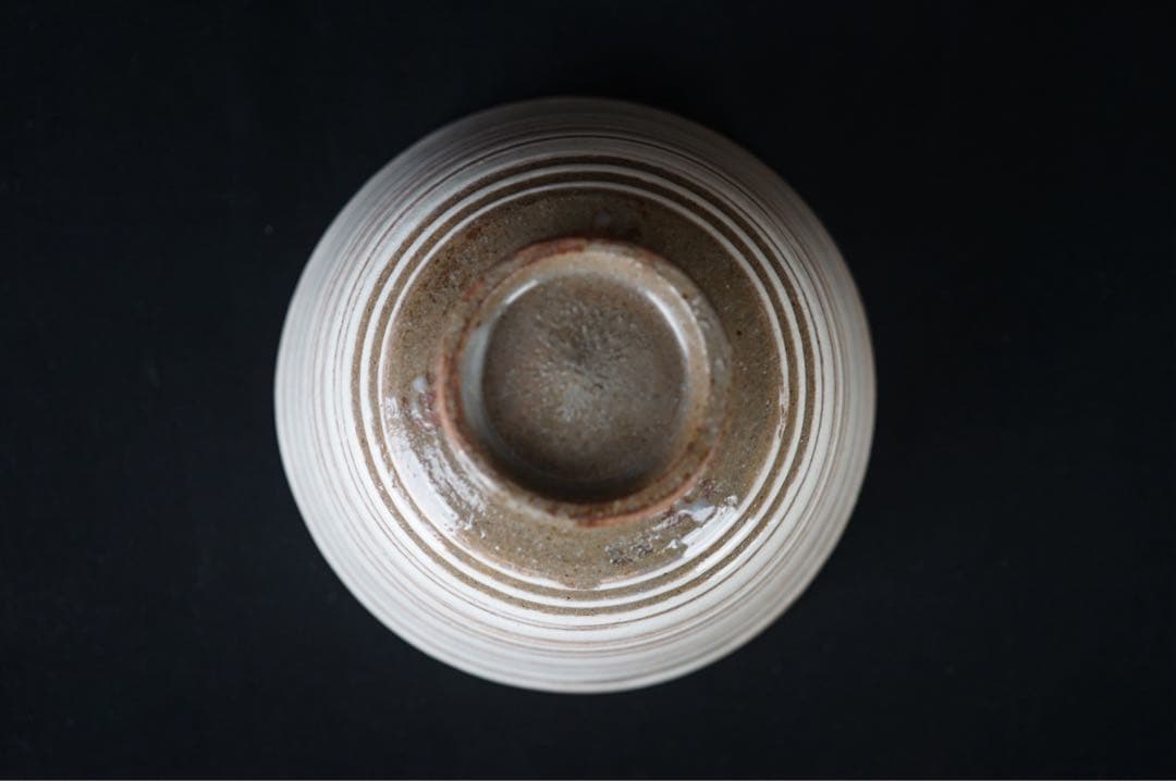 佐藤輝尚 黒石窯 三島暦手 数茶碗 6客 共箱 茶道具