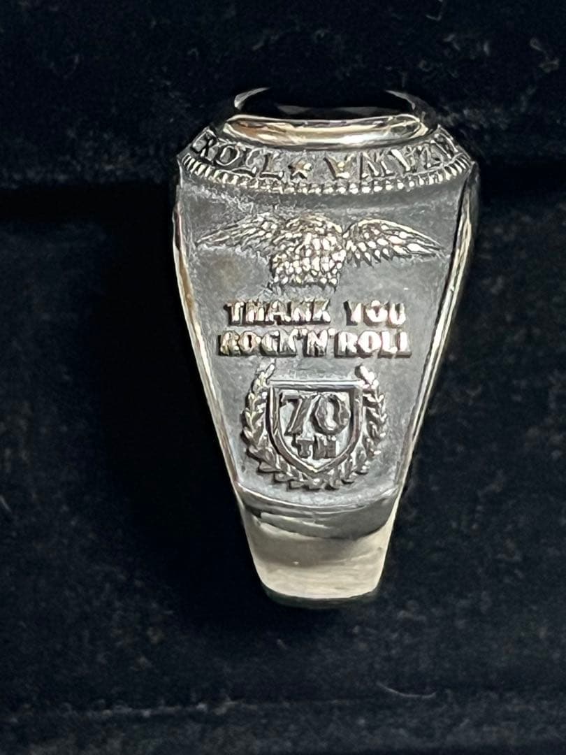 矢沢永吉　カレッジリング 70TH.BIRTHDAY 19号