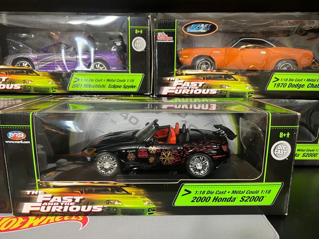 ミニカー FAST&FURIOUS Honda S2000 1/18