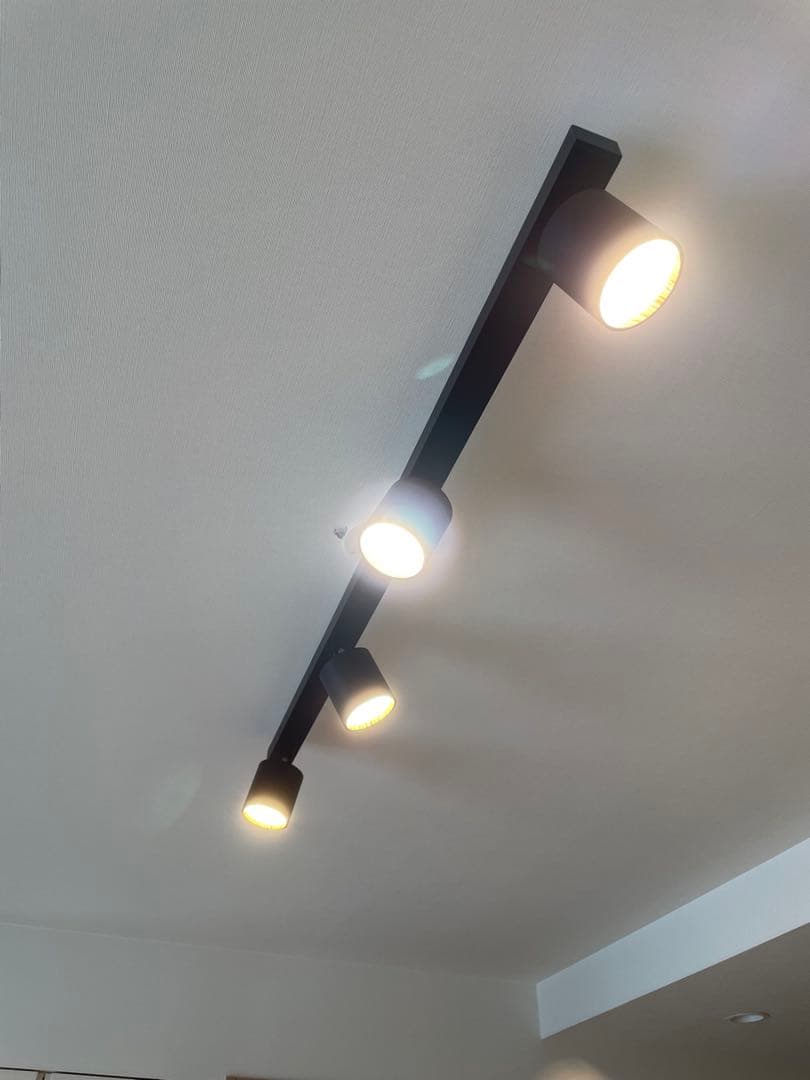 アートワークスタジオ グリッドプラス4ダウンライト　ブラック・ライトウッド