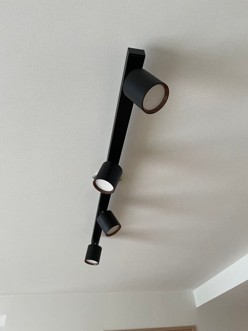 アートワークスタジオ グリッドプラス4ダウンライト　ブラック・ライトウッド