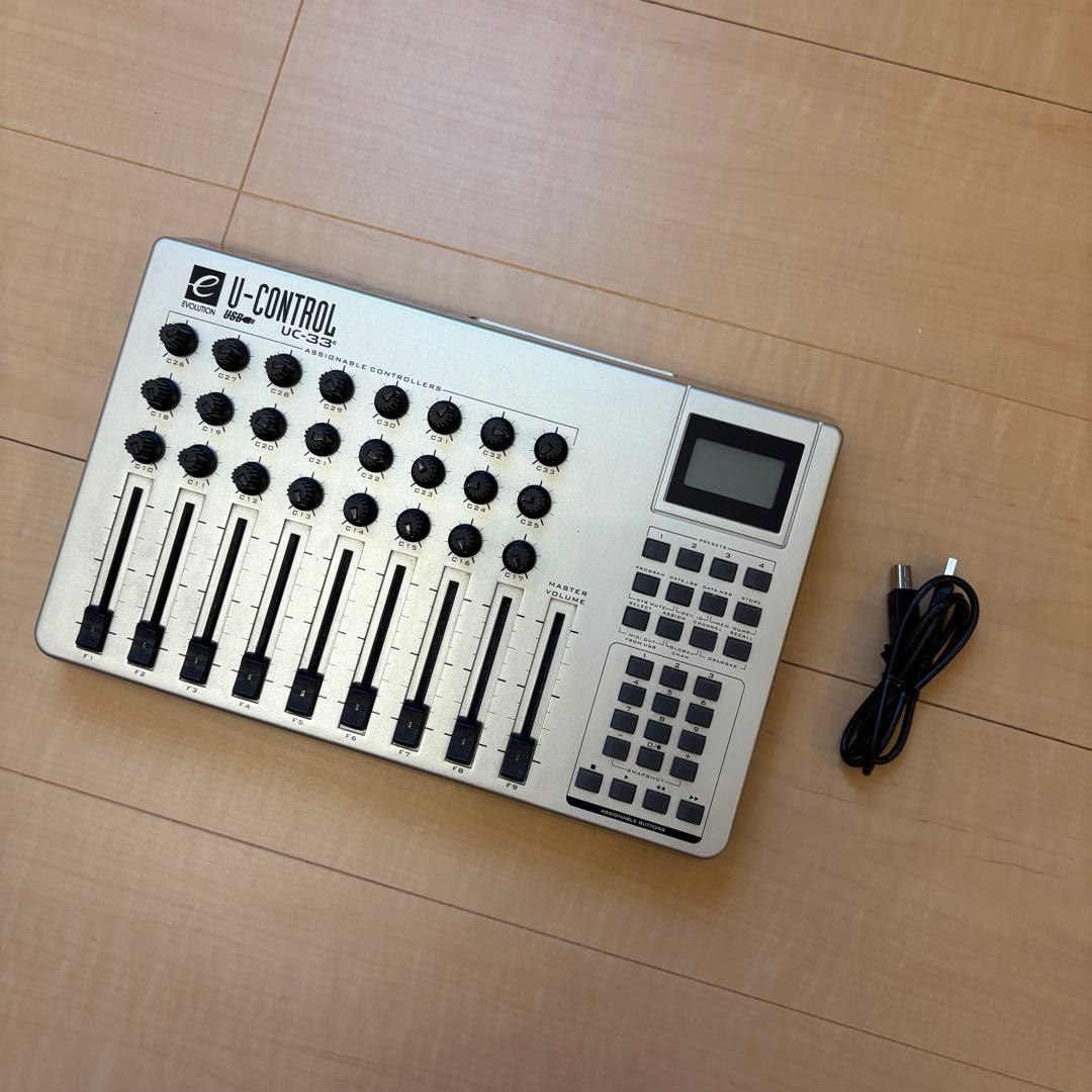Evolution UC-33e MIDIコントローラー 動作品