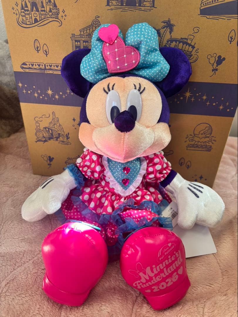 ミニーマウス ぬいぐるみ パルパルーザ ファンダーランド