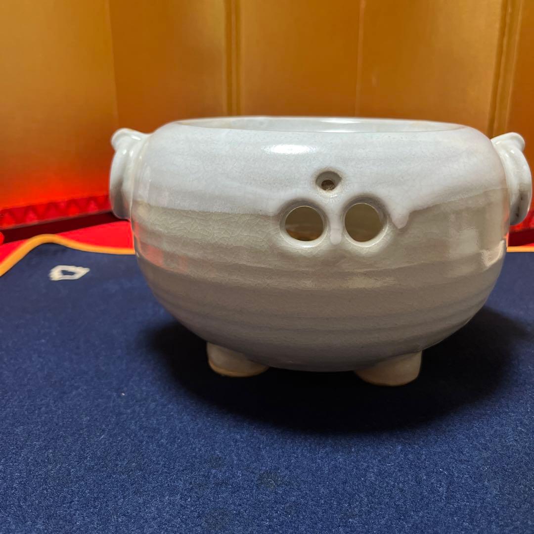 日本礼道小笠原流煎茶道具　瓶掛　三階菱