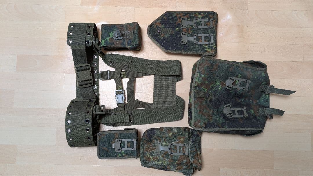 ドイツ連邦軍フレクターカモ兵用装備セット