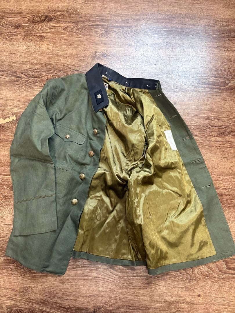 【金庫保管品】戦中　警防団制服上下　未使用品　JAPANVINTAGE
