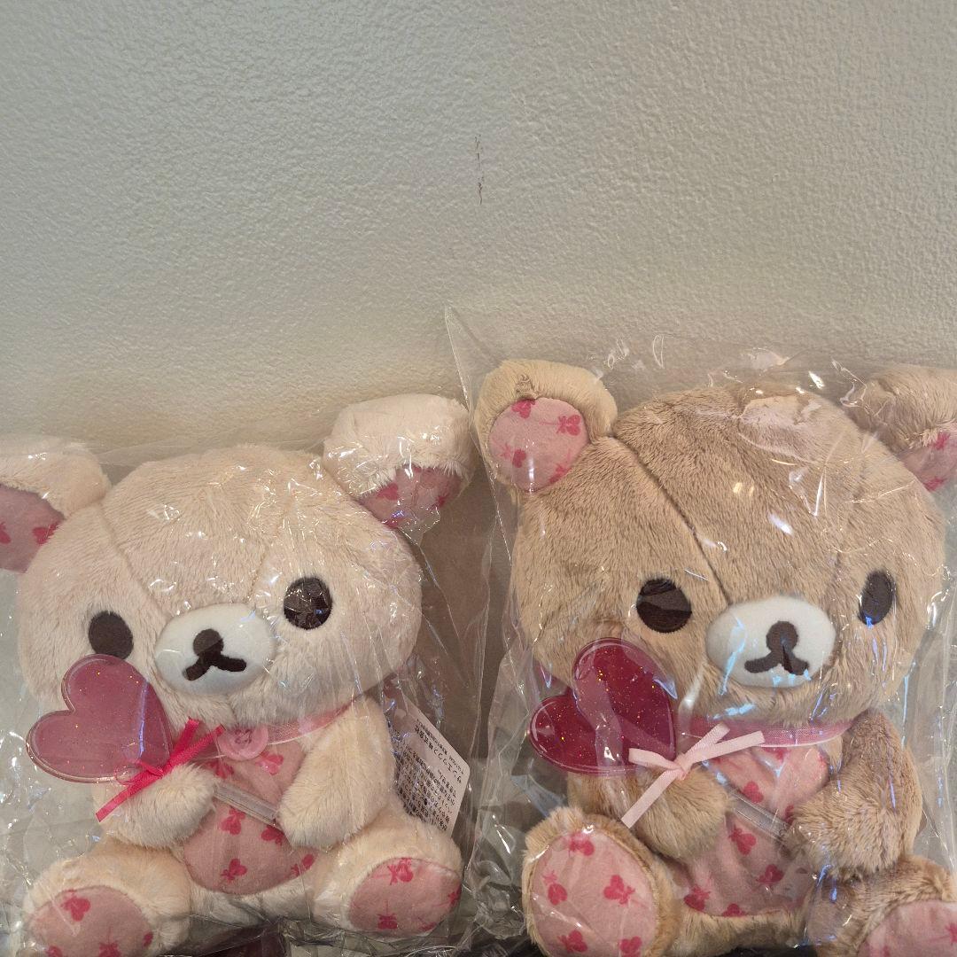 リラックマ　ハート　ハートテーマ　あつめつぬいぐるみ