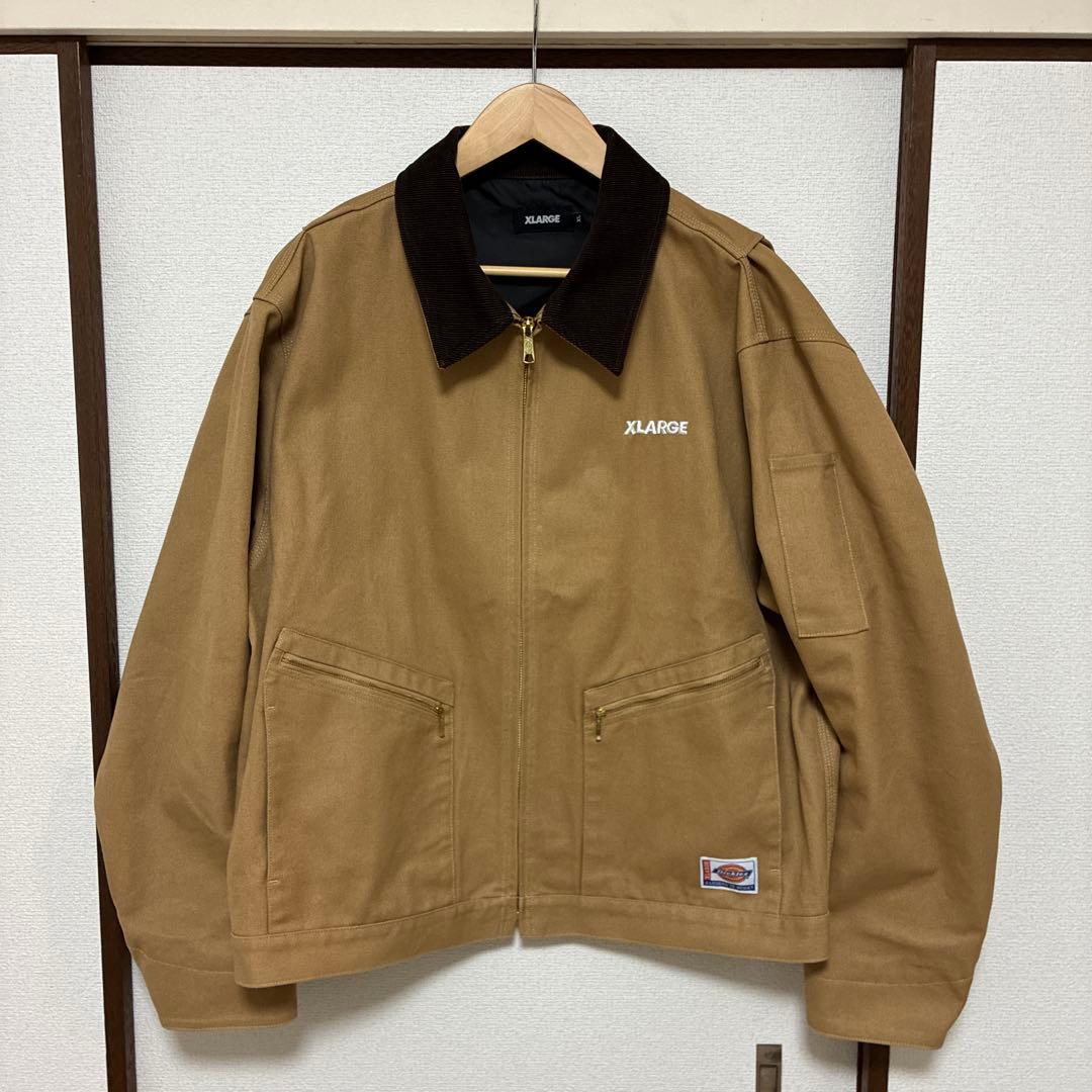 【最終値下】XLARGE X Dickies コラボ ワークジャケット XL