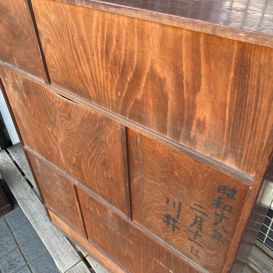 昭和初期 時代物 飾り棚 骨董品 古家具 古民家 下町 インテリア 木製