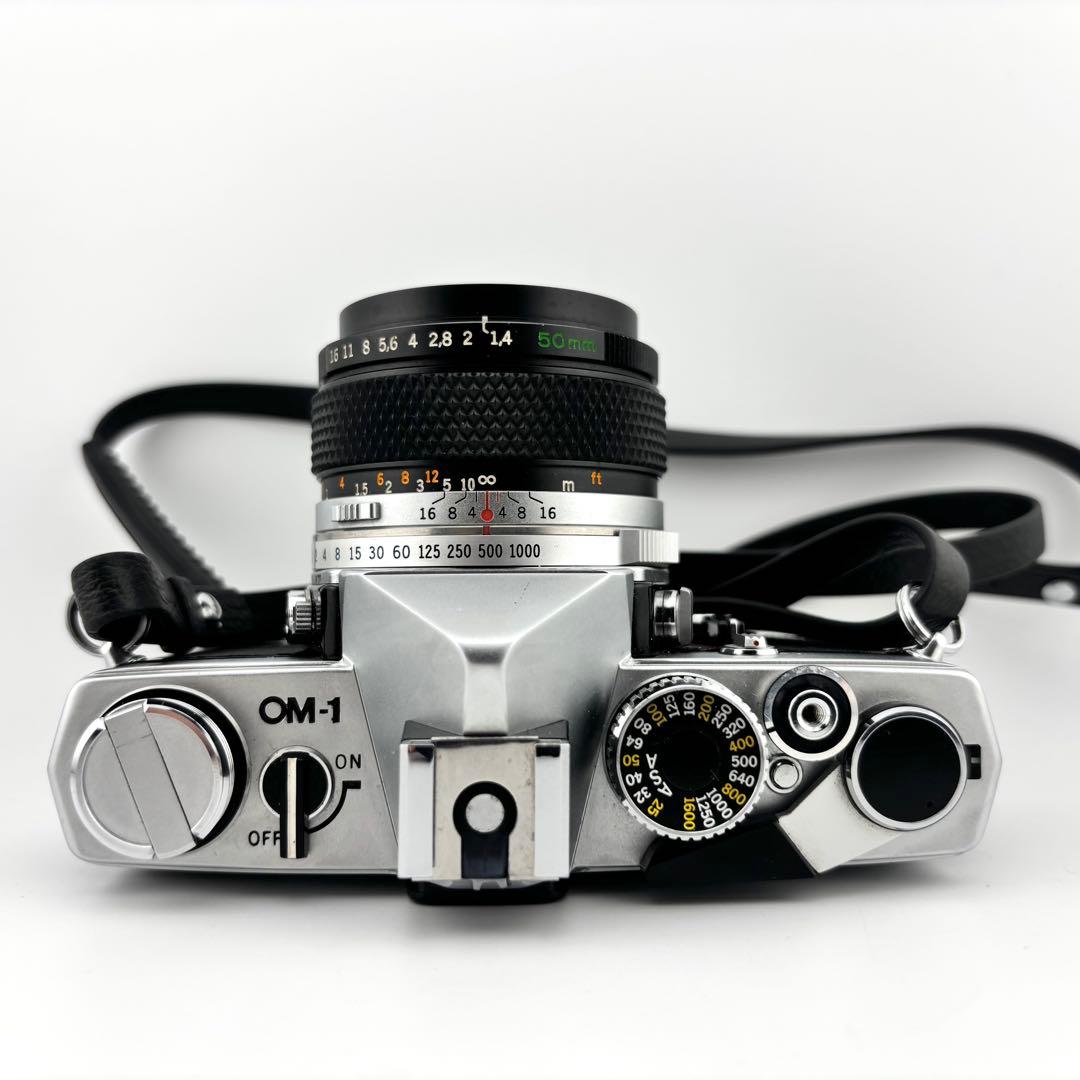 【完動品】OLYMPUS OM1 オリンパス　50ミリf1.4 説明書付き