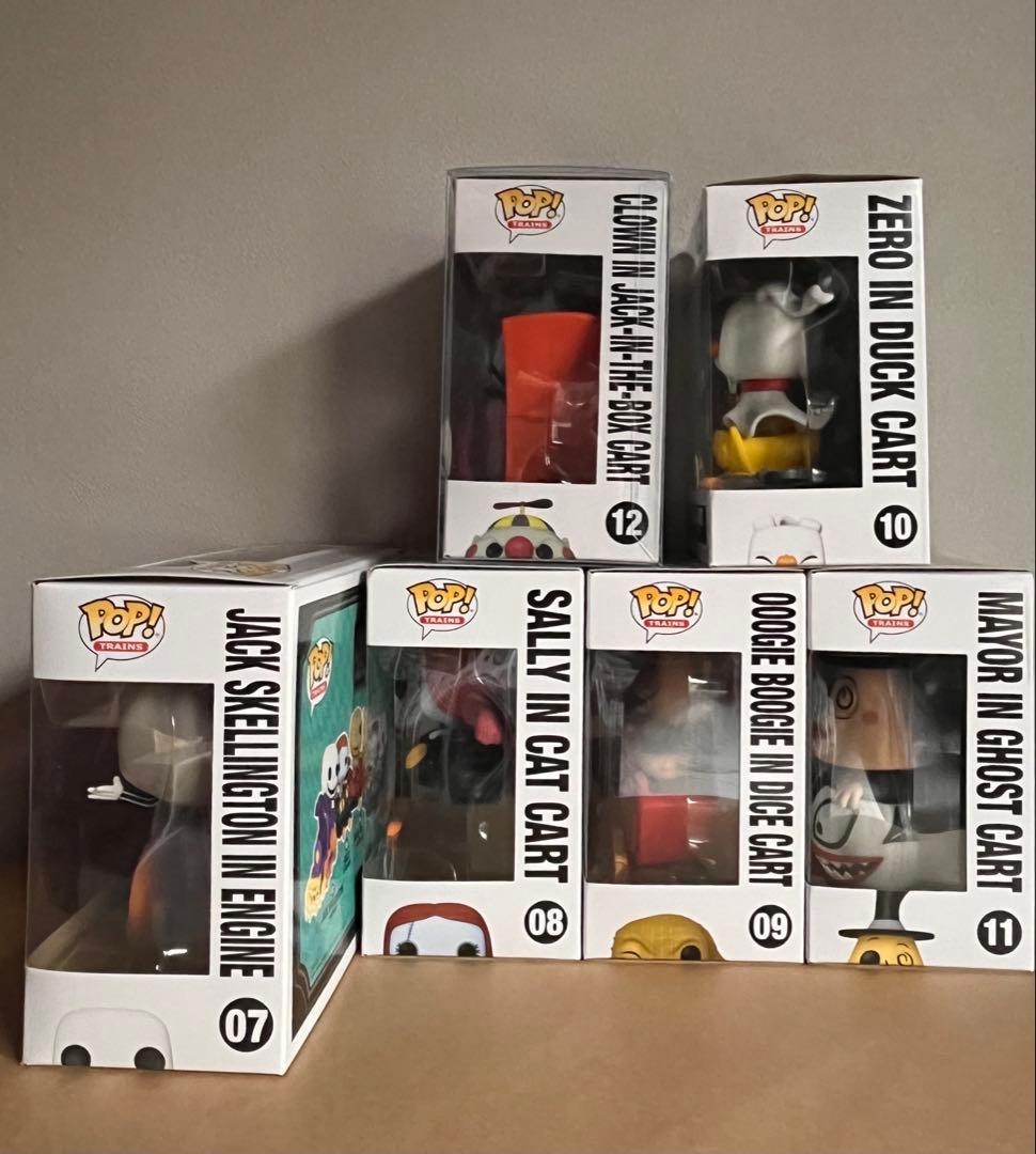 Funko ディズニー　ナイトメア ビフォア クリスマス　コンプリートセット蓄光