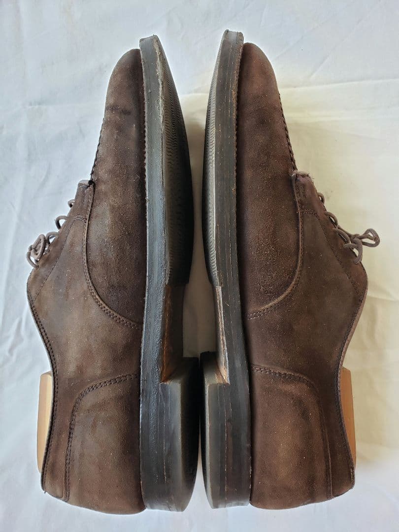モカ縫い オイル スエード Uチップ オールデン アメリカ製 革靴 ALDEN