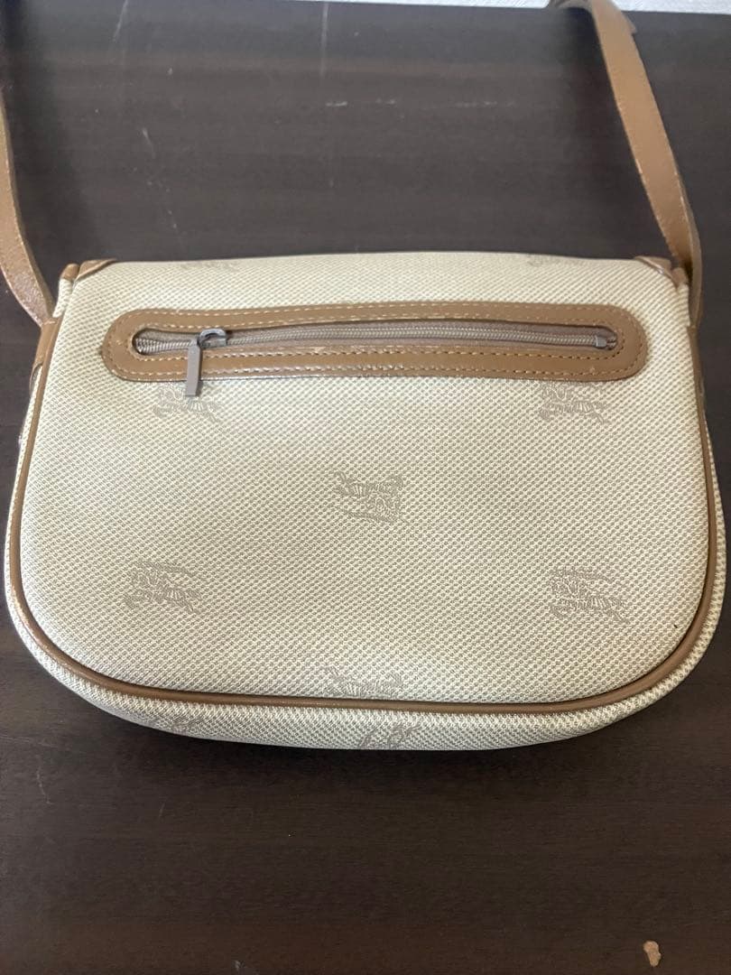Burberrys バーバリーズ ショルダーバッグ ベージュ ロゴ柄 ヴィンテー