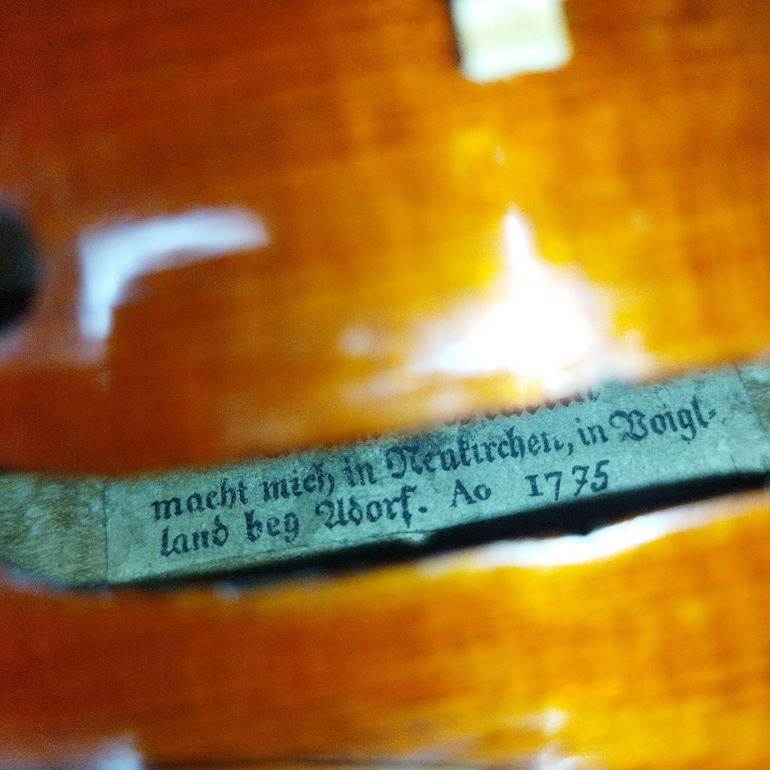 バイオリン　1775年