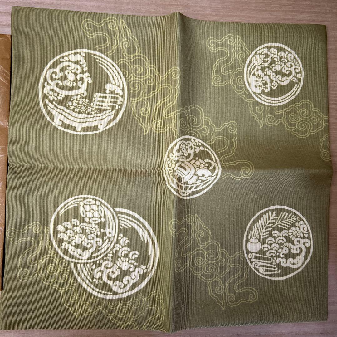 帛紗　染宝龍　土田友湖