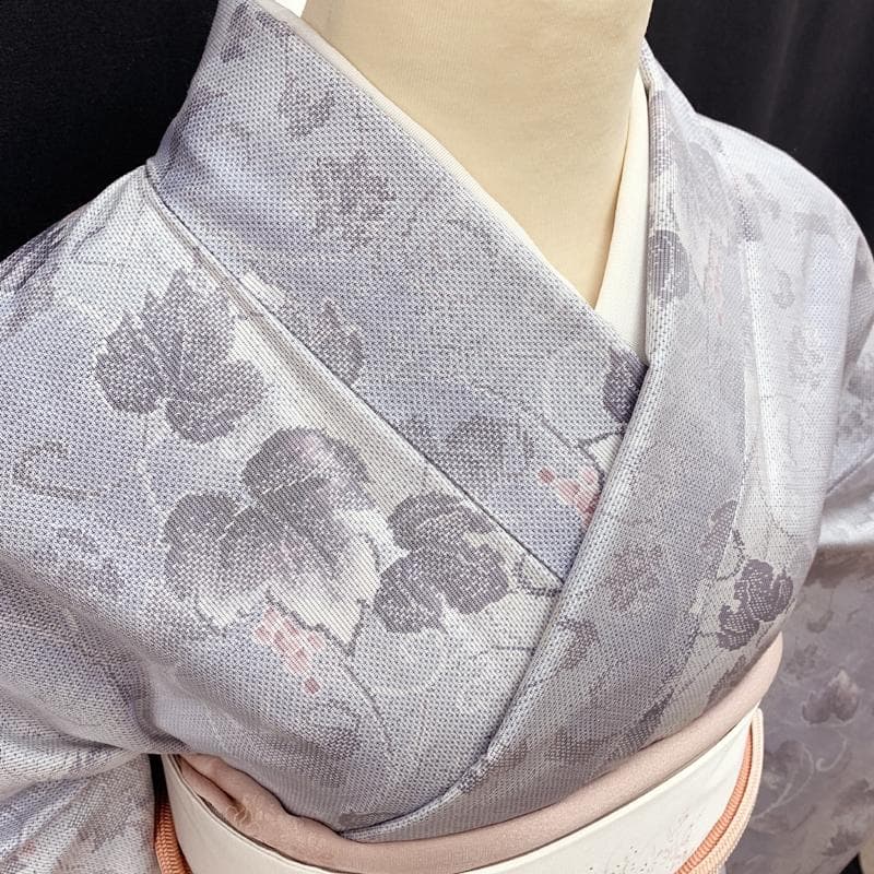 503mt59●都喜ヱ門 本場白大島紬 朝露の輝き 太陽印 銀ラベル 証紙付●