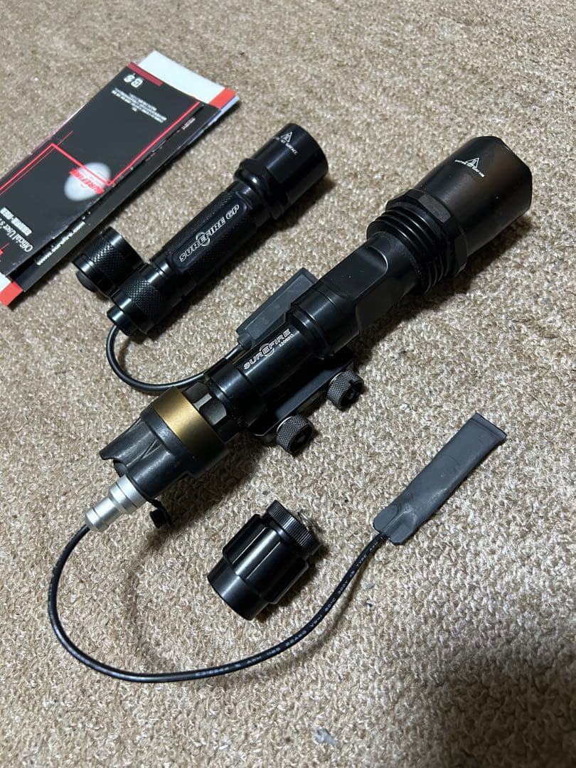 SureFire タクティカルライト 2点セット