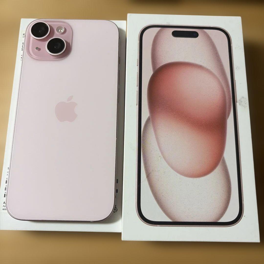 SIMフリー　Apple iPhone 15ピンク 本体