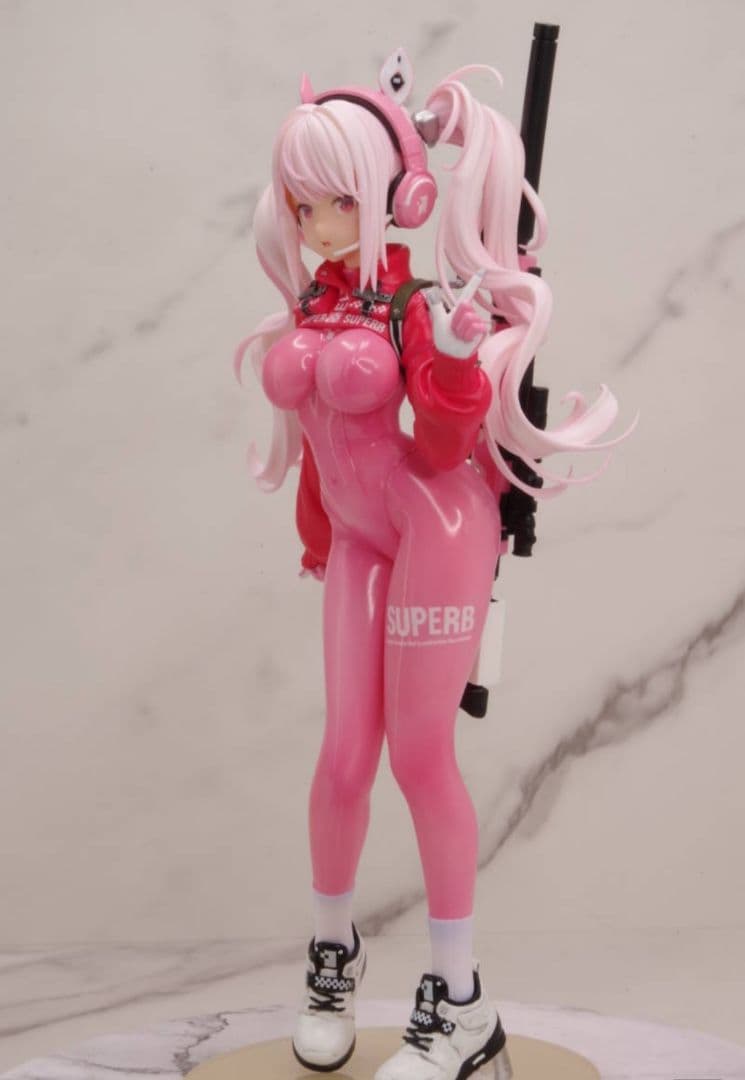 勝利の女神：NIKKE　アリス　ガレージキット塗装済み完成品　美彩工房様制作品