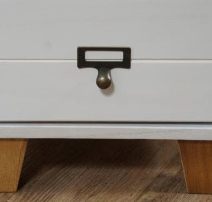 【新品・未使用】　桐製　 隙間ラック　箪笥　整理タンス　書類チェスト　9段