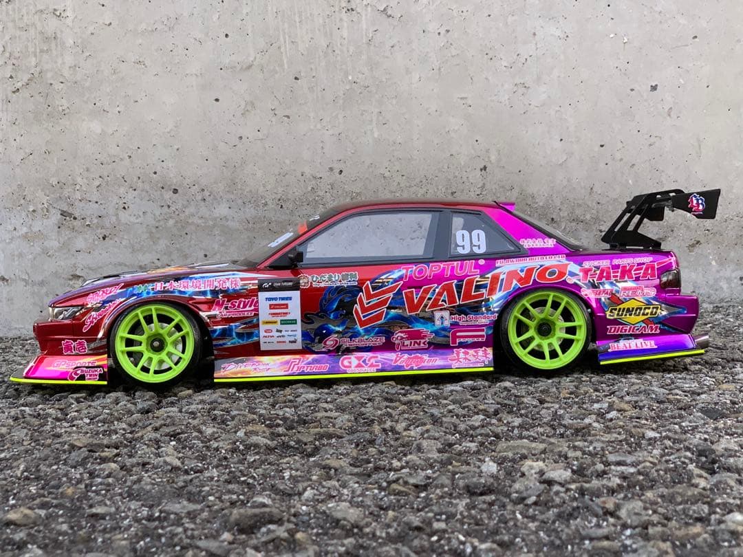 アディクション S13 シルビア 2024中村直樹選手　キャンディラメ塗装未使用