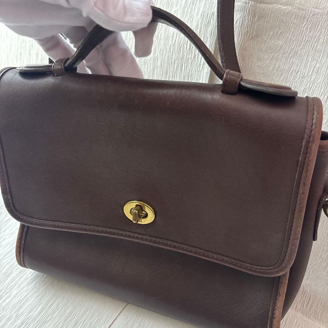 オールドコーチ　ショルダーバッグ　ターンロック 9870