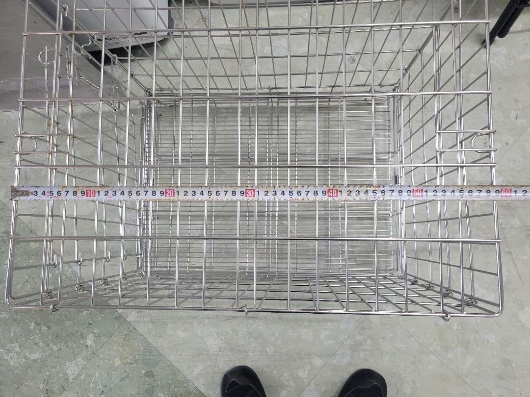 ハチコウ　ペットゲージ　ステンレスゲージ　M　中古