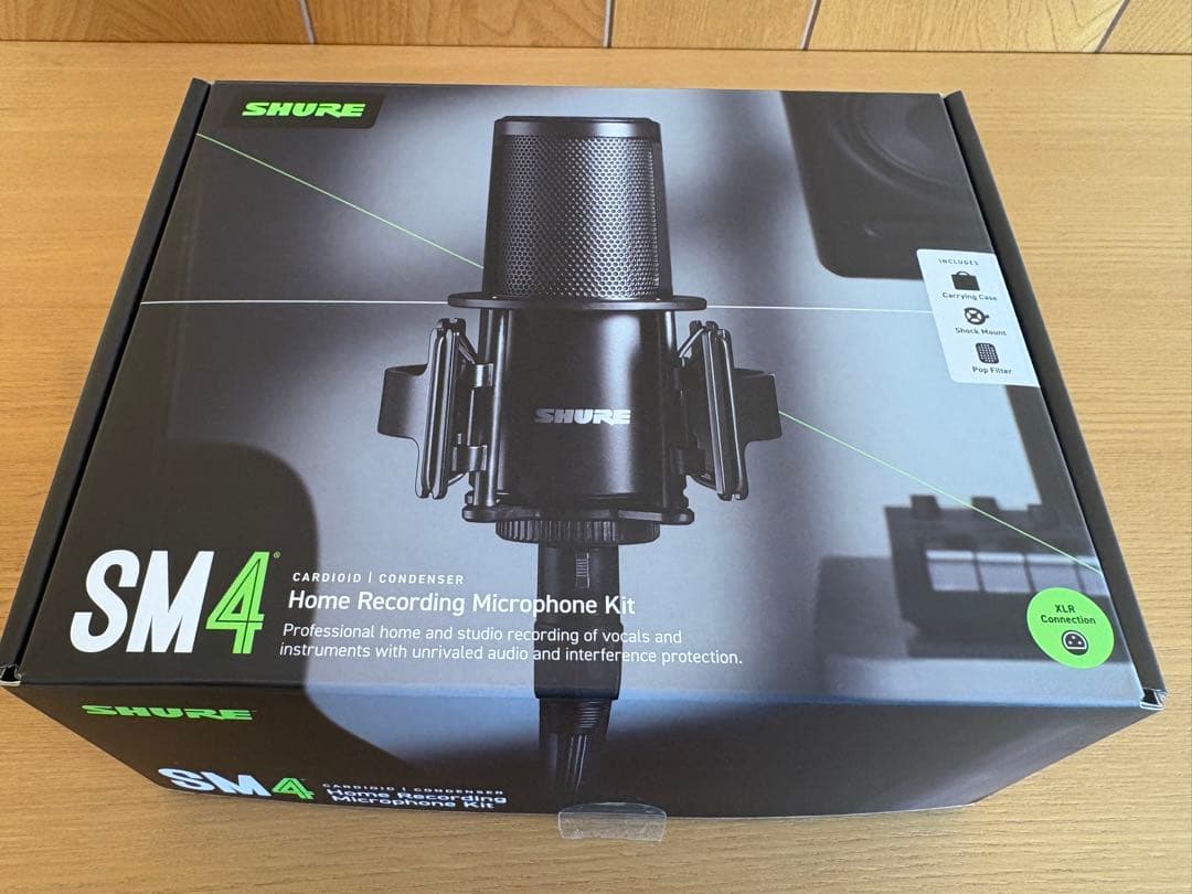 SHURE シュア SM4-K-KIT コンデンサーマイク