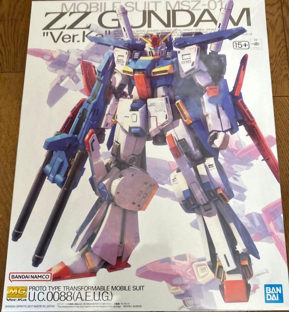 ガンプラ　MG ZZガンダム Ver.Ka