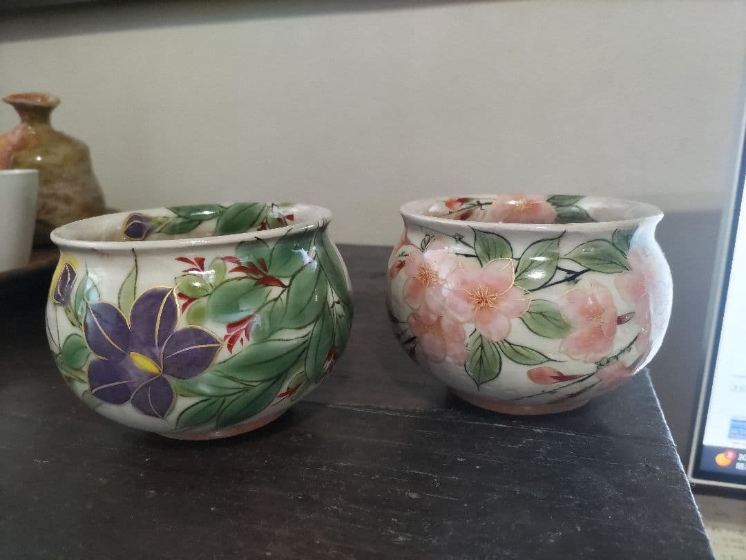 陶葊/とうあん　ティーボール・湯呑　2個　抹茶碗にも！？陶あん　美品