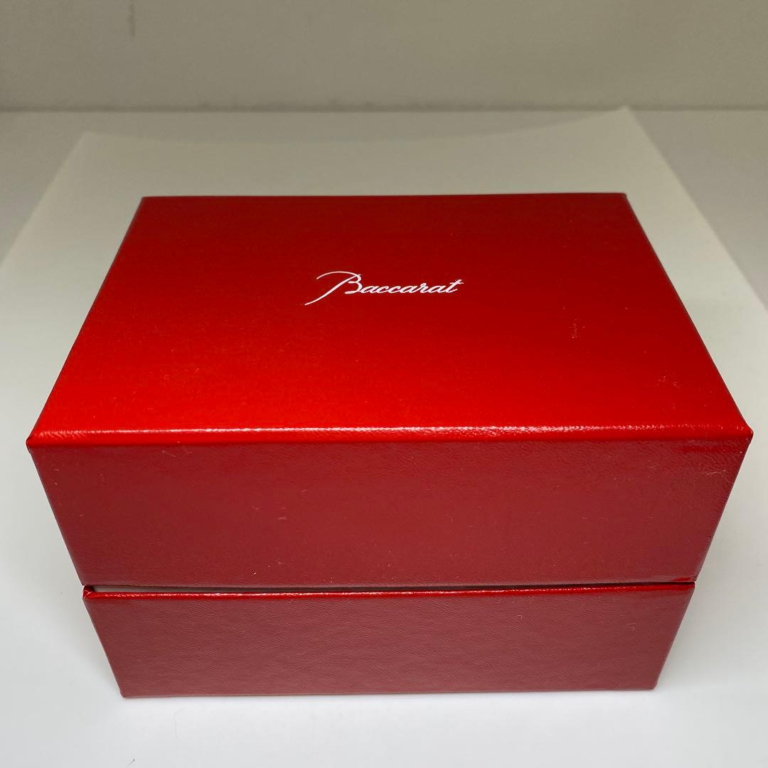 バカラ　招き猫　共箱　トヒル　高さ約10cm 東N7-1018②