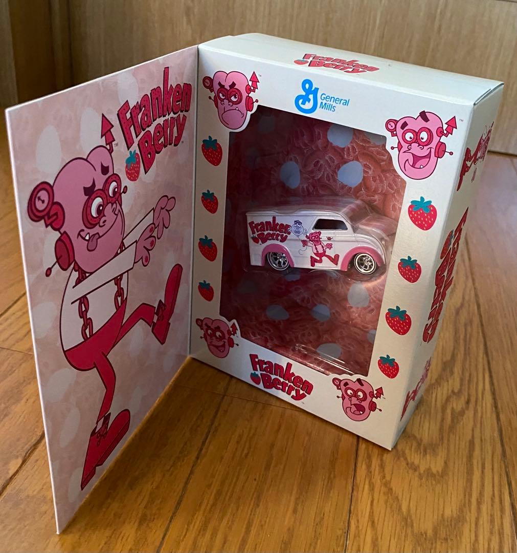 ホットウィール　デイリーデリバリー Franken Berry ミニカー